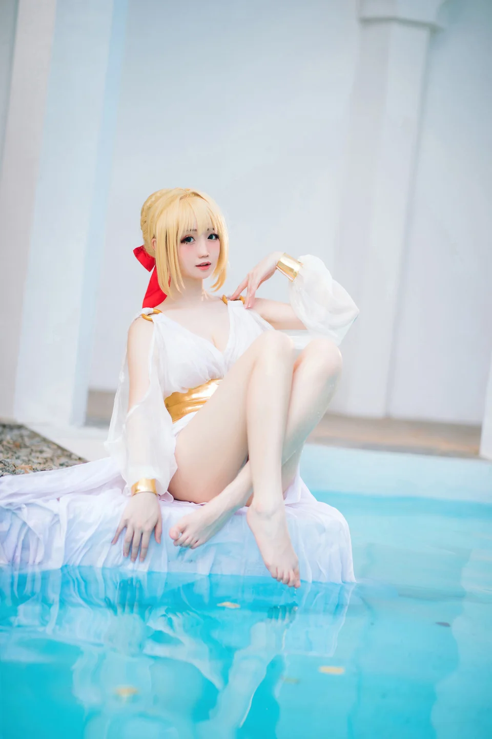 焖焖碳 - FGO·尼禄 礼服 [27P-270MB] tg@simisebaisi 【丝足阁】005.webp